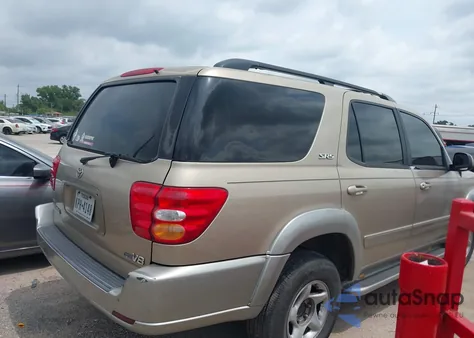 2002 Toyota Sequoia Sr5 V8 z USA, uszkodzony, nr VIN 5TDZT34A42S082124